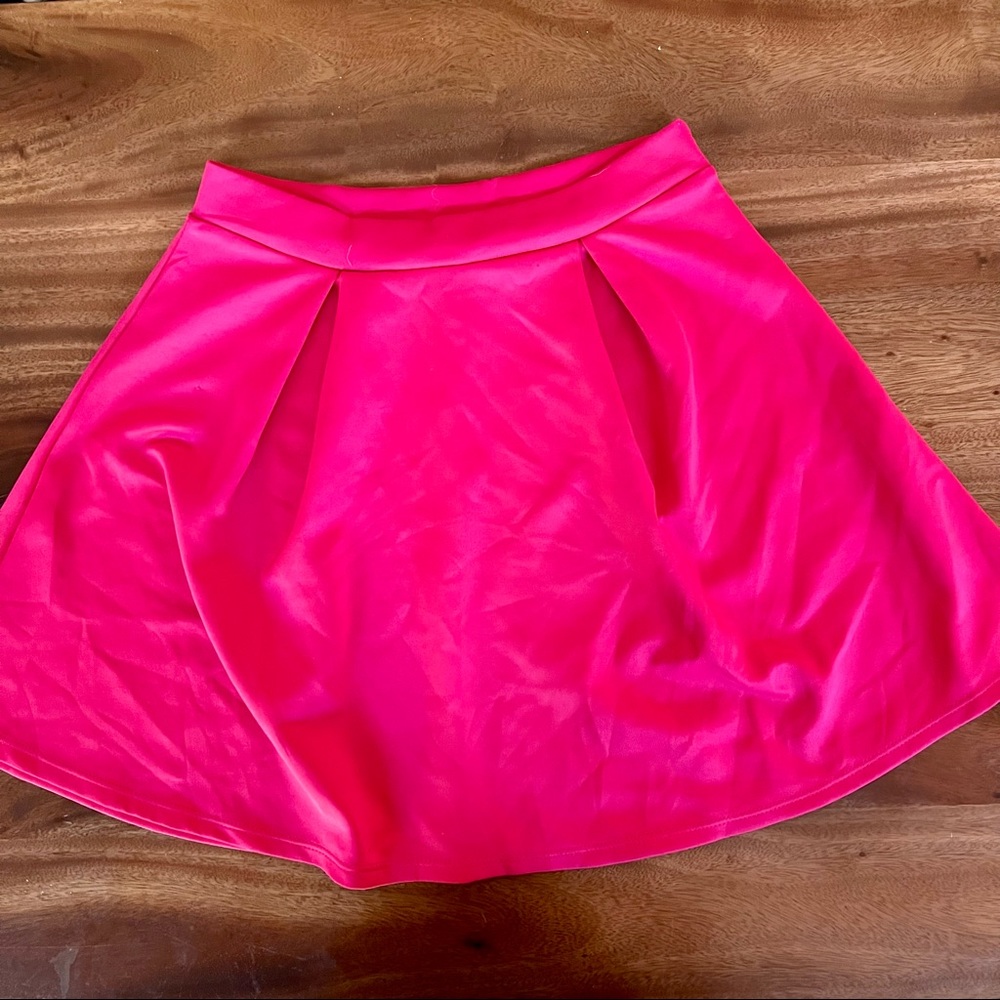Hot pink Skirt